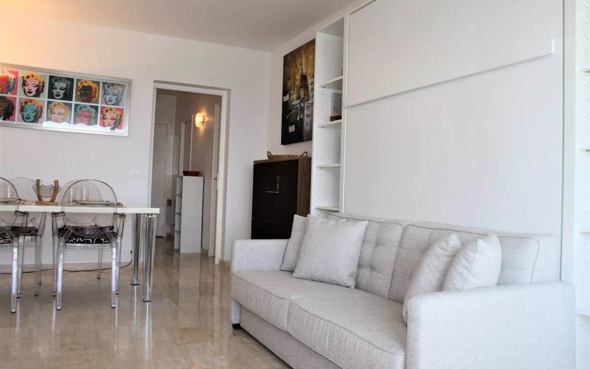Villeneuve Loubet Beach Apartment | 30 m² Studio flat ∙ 1 bedroom ∙ 2 guests