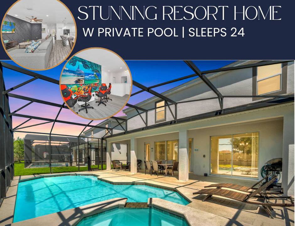 Kissimmee House | 427 m² House ∙ 10 bedrooms ∙ 24 guests