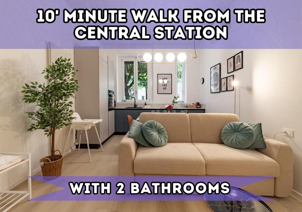 Centro Direzionale Apartment | 8 Minute Walk from Milan Central Station