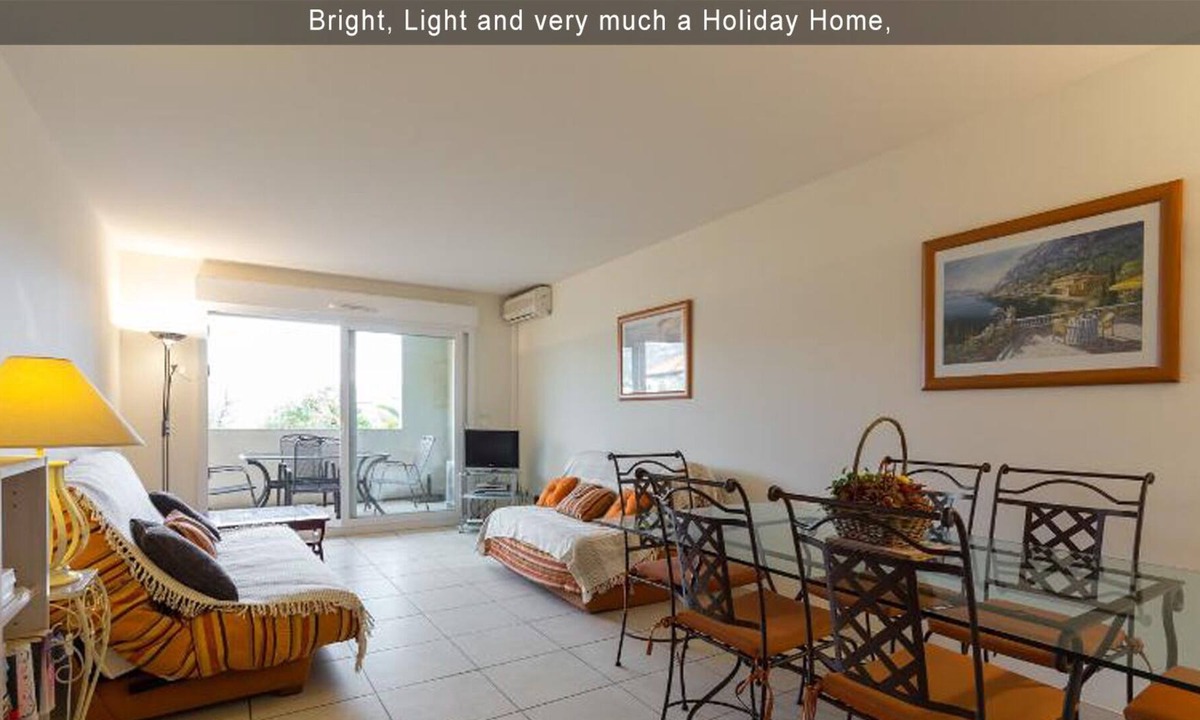 Riou - Petit Juas - Av de Grasse Apartment | Apartment with Communal Pool