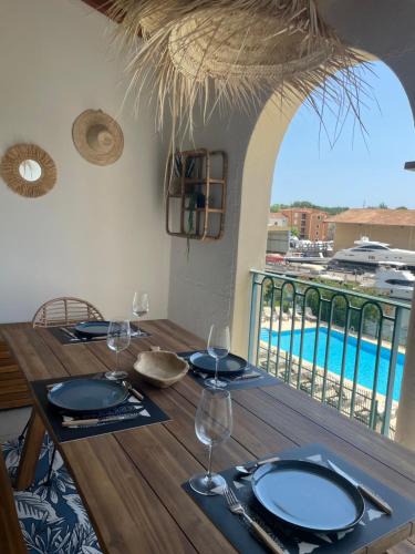 Port Grimaud Apartment | Appartement avec piscine