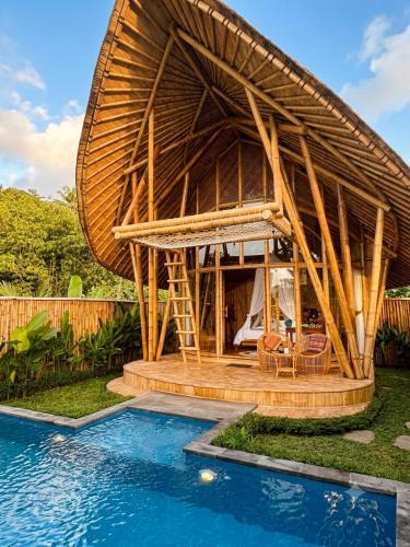 Selat Villa | Bamboo Garden Villa Sidemen - Private Pool & Nature View