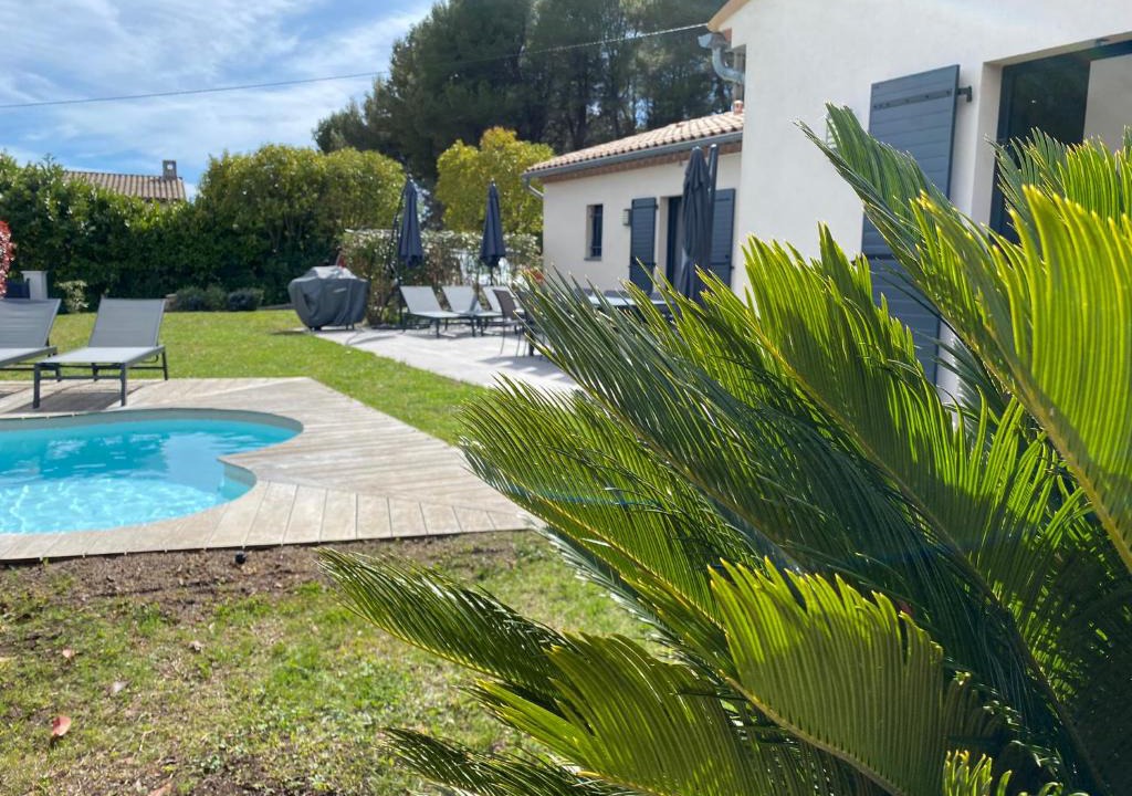 Chateauneuf-Grasse Villa | Belle villa avec piscine - Clim - 8 personnes