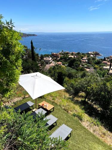 Antheor Apartment | Bohème Beach Villa with seaview & private garden, Antheor