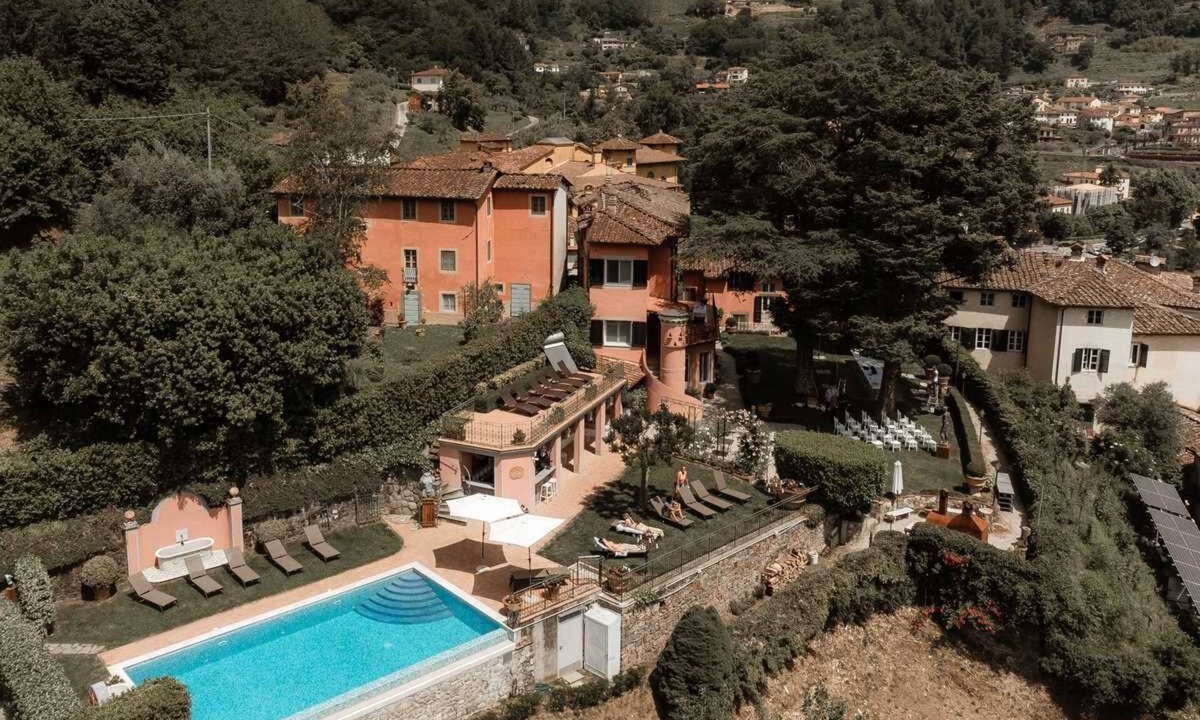 Bagni di Lucca Villa | Burlamacchi Villas estate with spa house, infinity pool & chef
