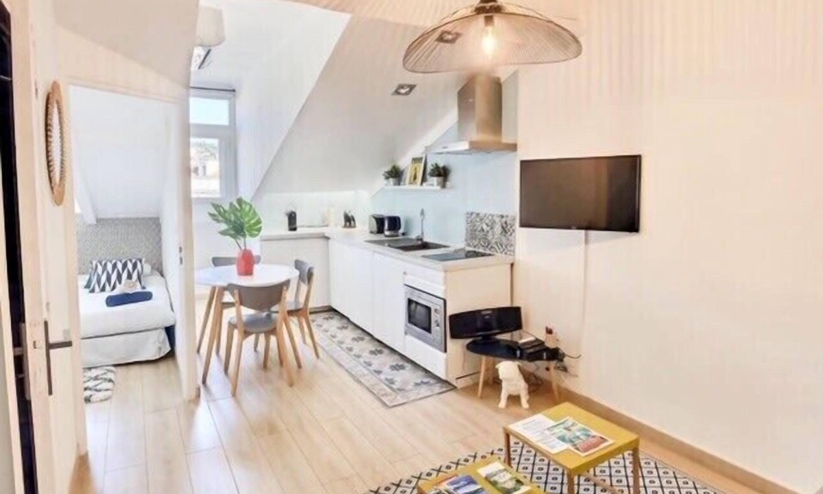 Cannes City Centre Apartment | Cannes: Charming apartment 1 bedroom in the city center, 1 minute away