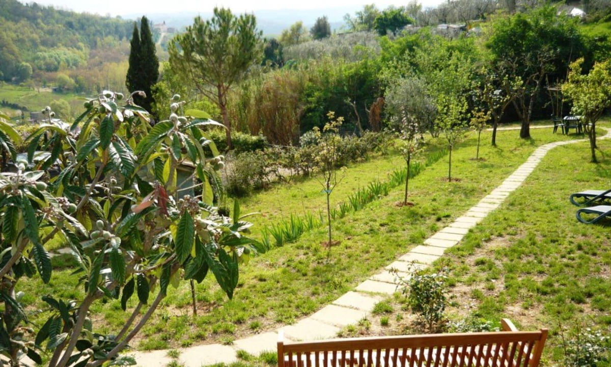 Gavignano Villa | Cosy apartment in villa for 2 guests with WIFI, pool and TV, close to San Gimignano