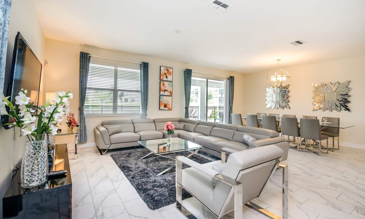 Davenport Villa | EV 1672 - 9 Bed 5 Bath Villa with Screened Pool with Spillover Spa, Kids Bedroom