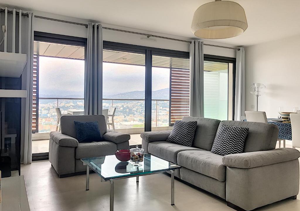 Mont Boron Apartment | Incredible views of Nice in a calm luxury complex & big park