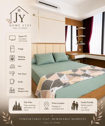 Batam Apartment | JY Homestay Pollux Habibie 29th Floor City View