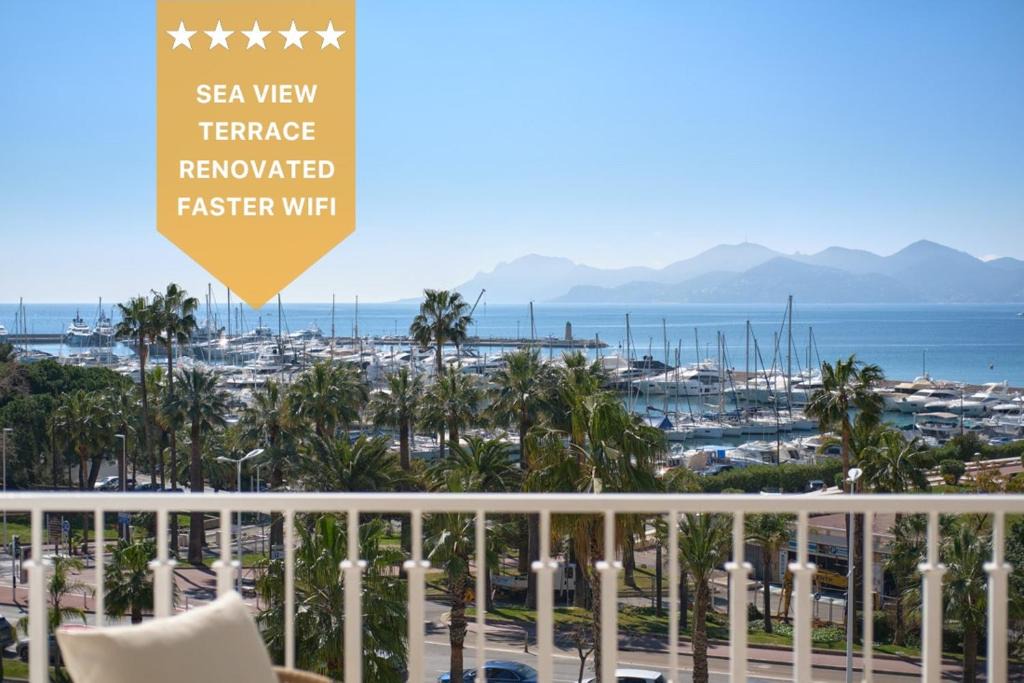 Pointe Croisette Apartment | Les DUNES 3 BEDS CROISETTE BEACHES Sea VIEW