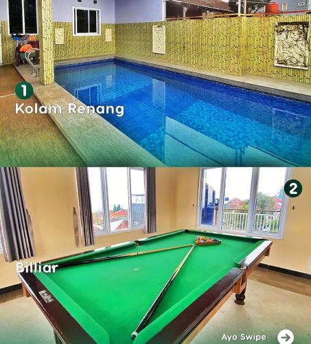 Cibodas Villa | mabes 5 kamar billiard poll