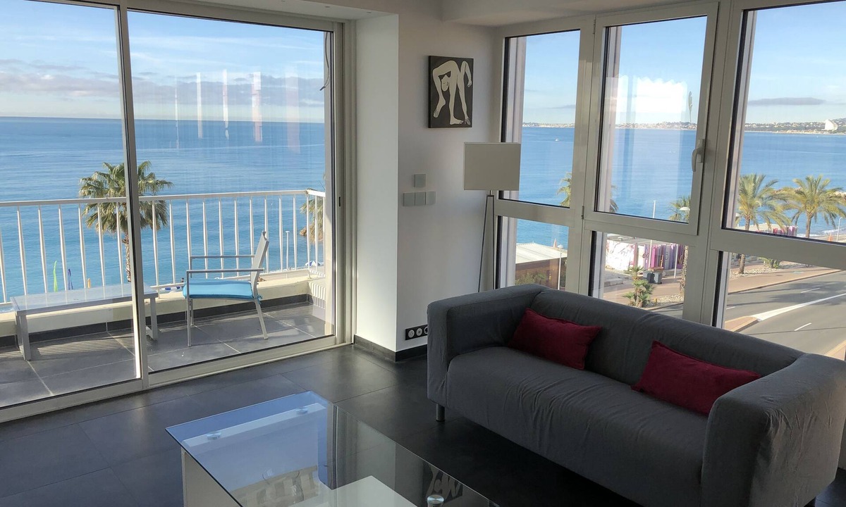 Cros-de-Cagnes Apartment | Magnifique Appartement Bord de mer Avec vue Splendide