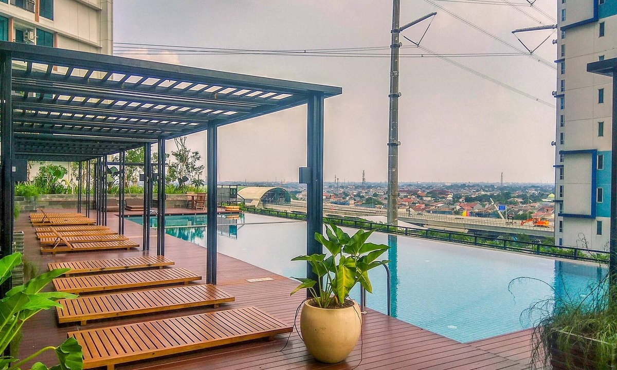 South Tambun Apartment | Modern Studio At Lrt City Bekasi Apartment