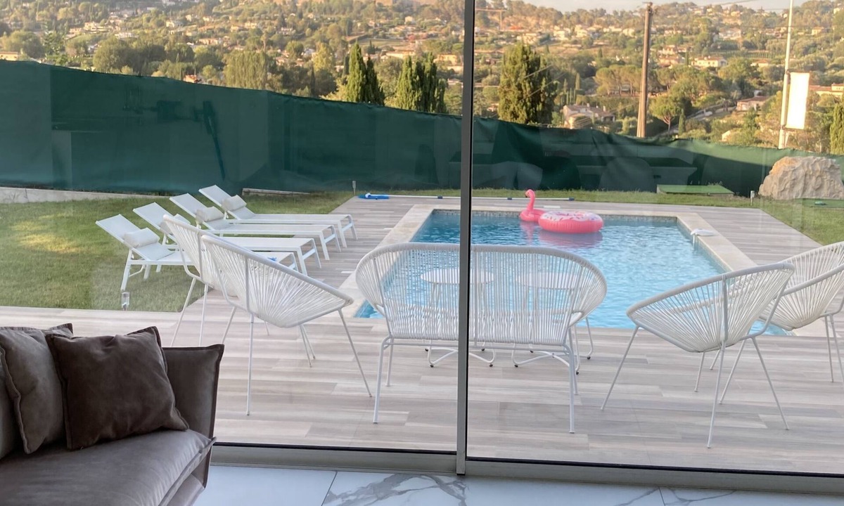 Saint-Paul-de-Vence Villa | New villa with pool and view St Paul de Vence