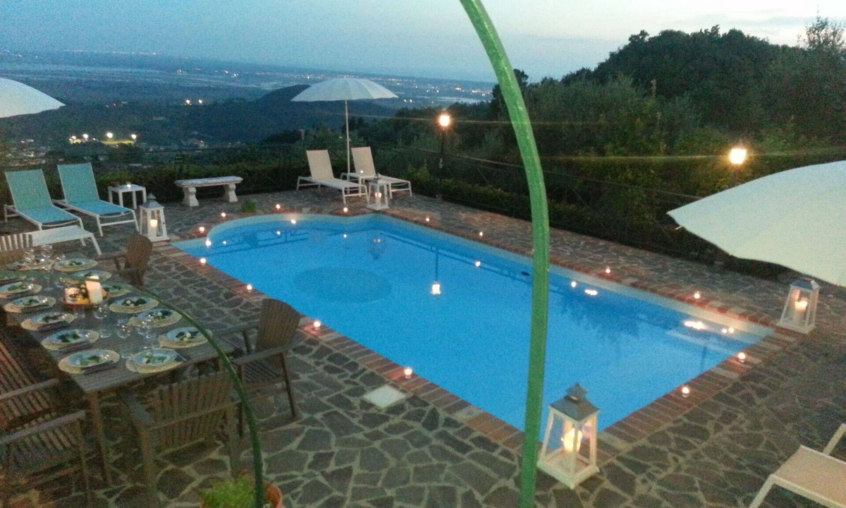 Massarosa Apartment | Nice apartment with pool, A/C, WIFI, TV, patio, pets allowed and panoramic view, close to Viareg.
