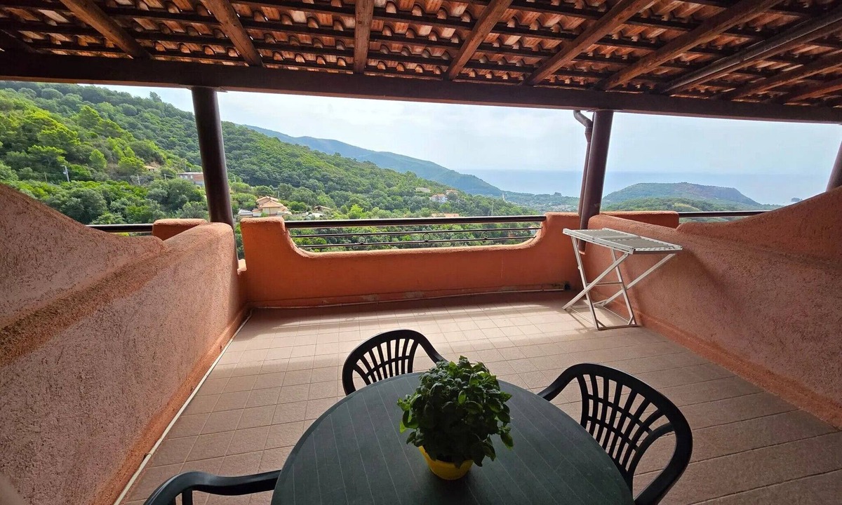 Palinuro Apartment | P.R. Club – Studio Molpa 6 with Sea View, Private Terrace and Air Conditioning