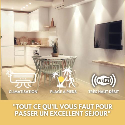 Boulouris-sur-Mer Apartment | Plage à 3 minutes à pied