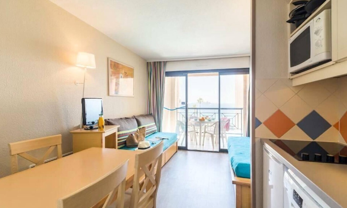 La Bocca Apartment | Résidence Pierre & Vacances Cannes Verrerie - Studio for 5 people - 1 sleeping area - Terrace or balcony - Sea view