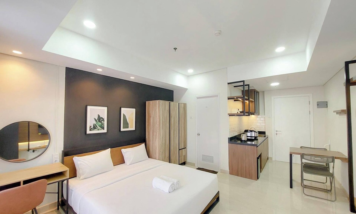 Kesawan Apartment | Relaxing Studio At Podomoro City Deli Medan Apartment