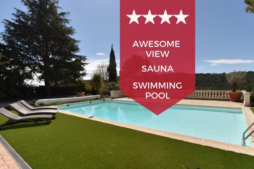Biot Villa | SERRENDY VALBONNE - Splendid villa with heated swimming pool & sauna!