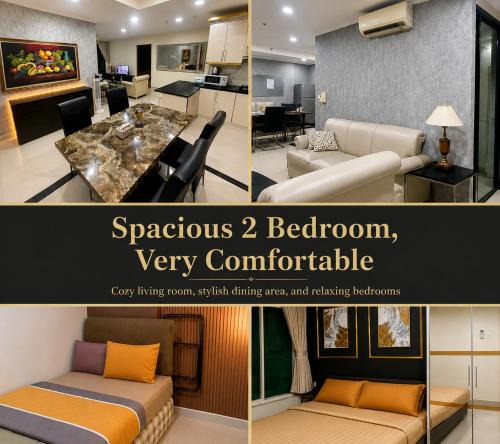 Cilandak Apartment | Spacious living room Hampton's Park Apartment