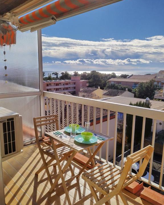 Saint-Aygulf Apartment | Studio Tout à Pied - Vue Sur Mer