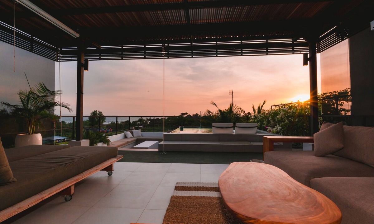 Tumbak Bayuh Villa | Summer Breeze Villa ,rooftop entertainments while enjoy sunset and Sea view