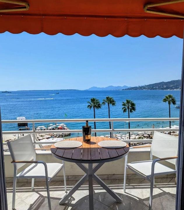 Juan-les-Pins Apartment | Superbe appartement vue mer panoramique