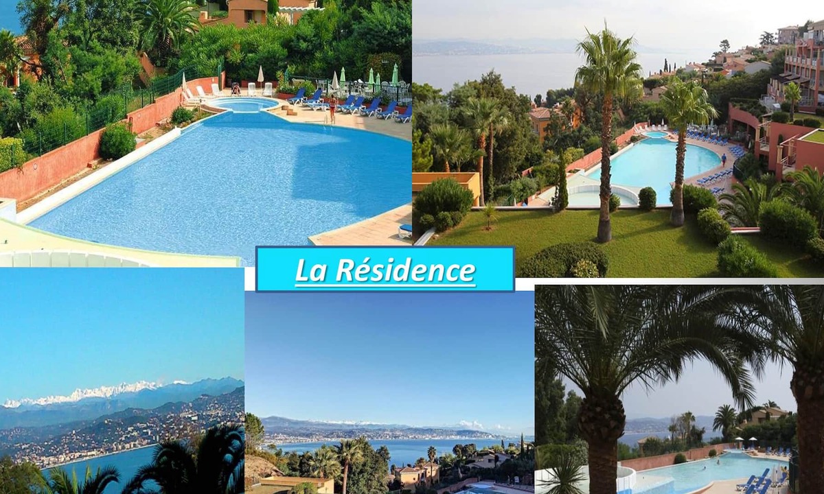 Theoule-sur-Mer Apartment | T2 apartment with terrace and sea view on the bay of Cannes and Esterel