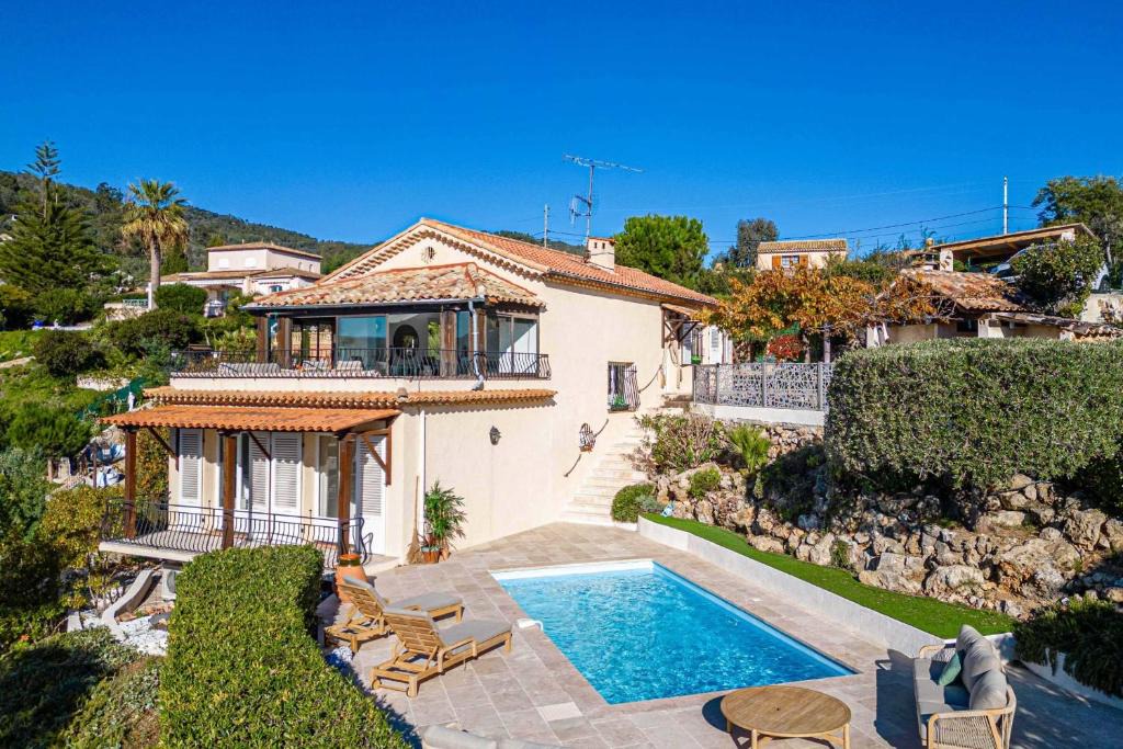 Les Termes House | Villa Laubou - Pool - sea view - Mandelieu La Napoule