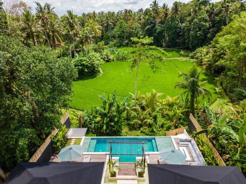 Singakerta Villa | Villa LUV Villa de luxe à Ubud Vue rizières