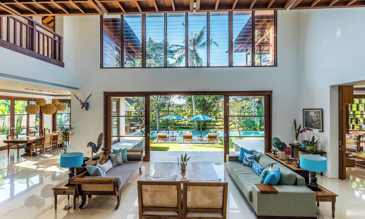 Berawa Villa | Villa Rusa Biru - Peaceful Ricefield Views in Central Canggu