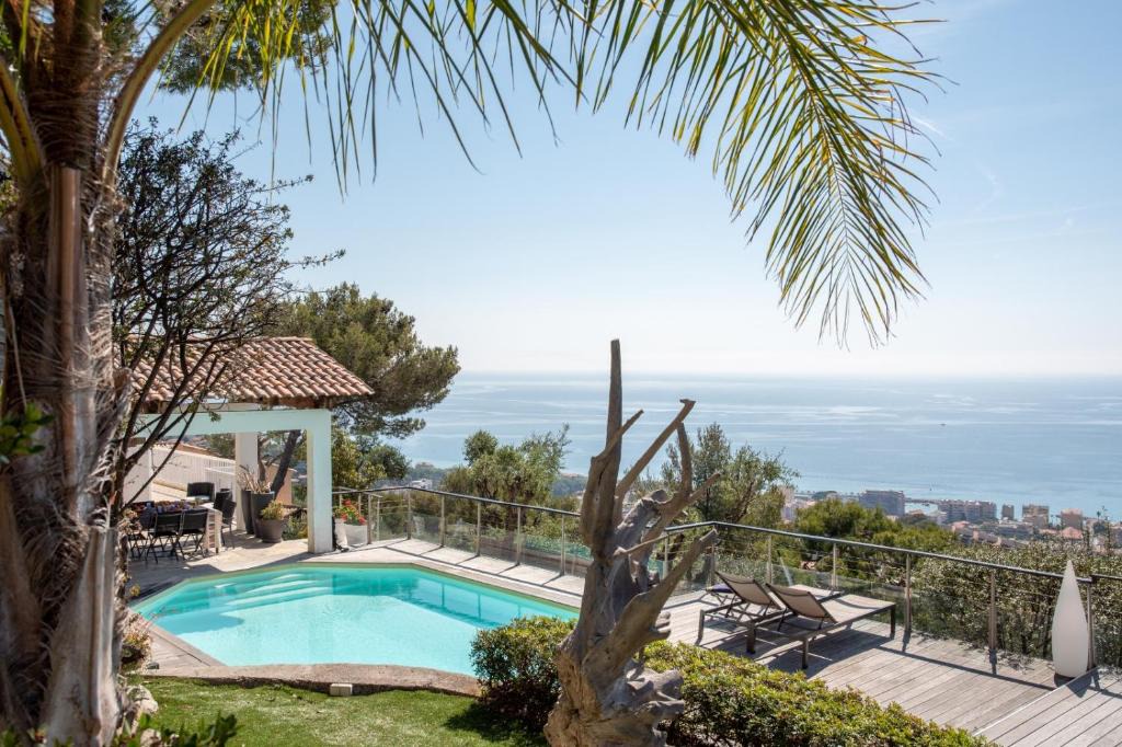 Roquebrune-Cap-Martin Villa | Villa vue mer proche Monaco et Menton