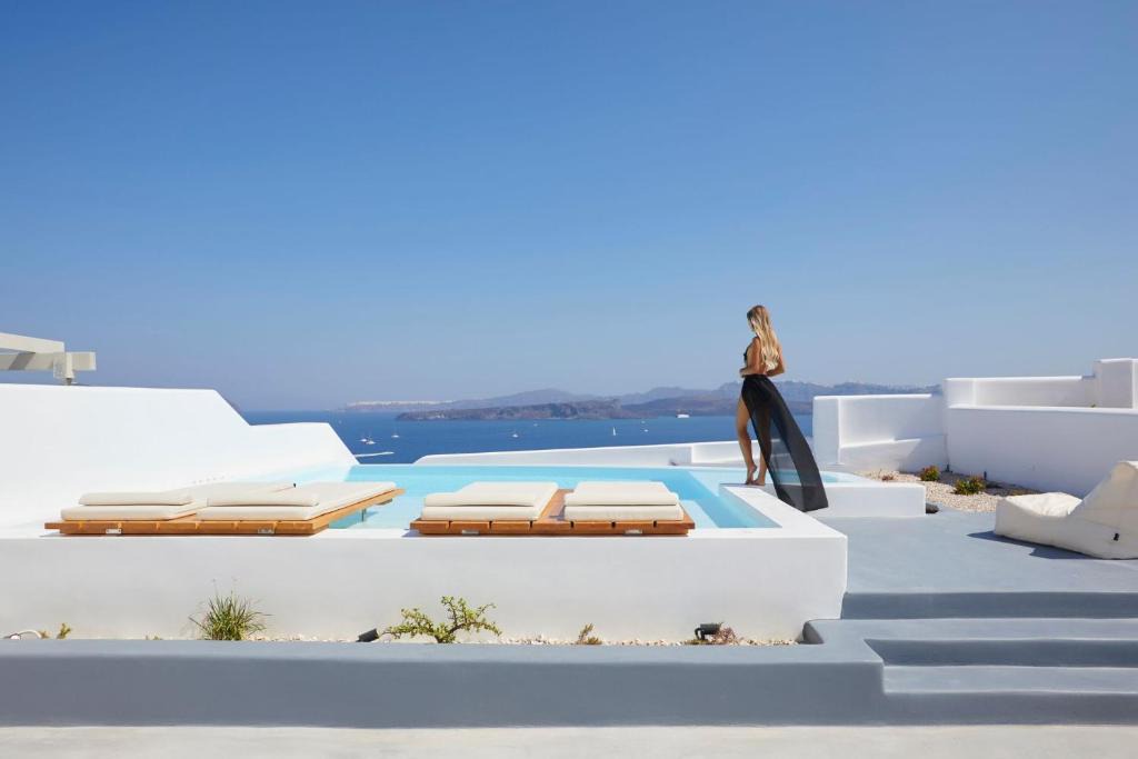 Akrotiri Villa | w Villa Elagua - Akrotiri - A Stunning 2 Bedroom Villa - Infinity Pool