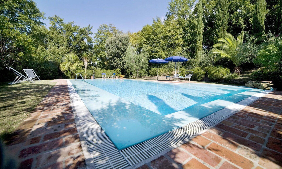Montopoli in Val d'Arno Villa | Wonderful private villa for 5 guests with WIFI, A/C, private pool, TV, patio and panoramic view