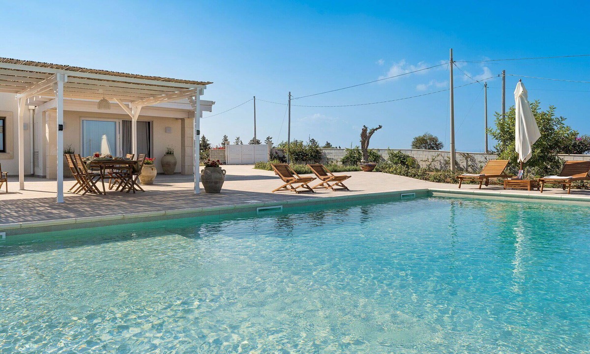 Pachino Villa | Wonderful private villa for 4 people with A/C, WIFI, private pool, TV, terrace and panoramic view