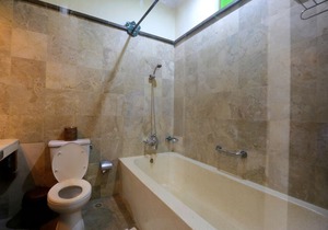 1 Bedroom private balcony near Ubud with views of the grounds and rice fields