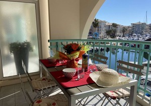 2-room apartment with terrace and parking, near thalassotherapy