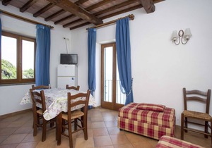 2 room9 in Residence La Scogliera on the East Coast, near the beach of Cala Seregola