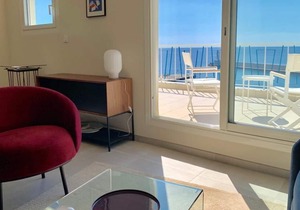 2 rooms with large terrace on the harbor / rooftop one bedroom, harbor view