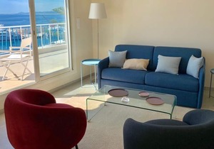 2 rooms with large terrace on the harbor / rooftop one bedroom, harbor view