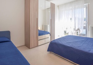 Beautiful vacation apartment for the whole family close to the beach.
