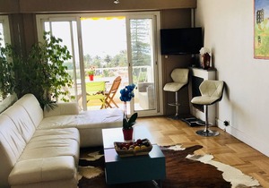 Bright apartment with sea view