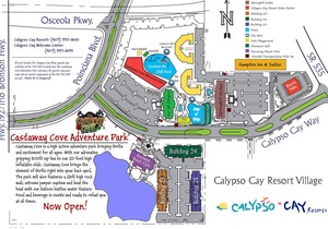 Calypso Cay Vacation Villas 1br suite, Friday check-in