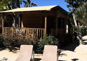 Camping Les Prairies de la Mer ***** - Exotic Lodge Plus 3 Rooms 4 People