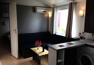 Camping Les Prairies de la Mer ***** - Exotic Lodge 4 Rooms 6 People