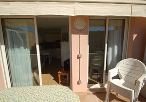 Central Studio with Terrace, A/C, Parking & Near Beach