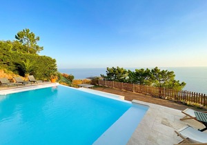 Family villa with Unique Sea view for 11people