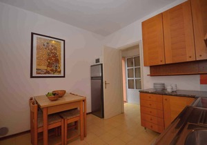 Holiday apartment with air conditioning and balcony